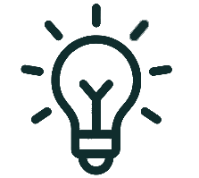 Lightbulb icon representing innovation in legal tech and the intelligent orchestration of custom AI tools.