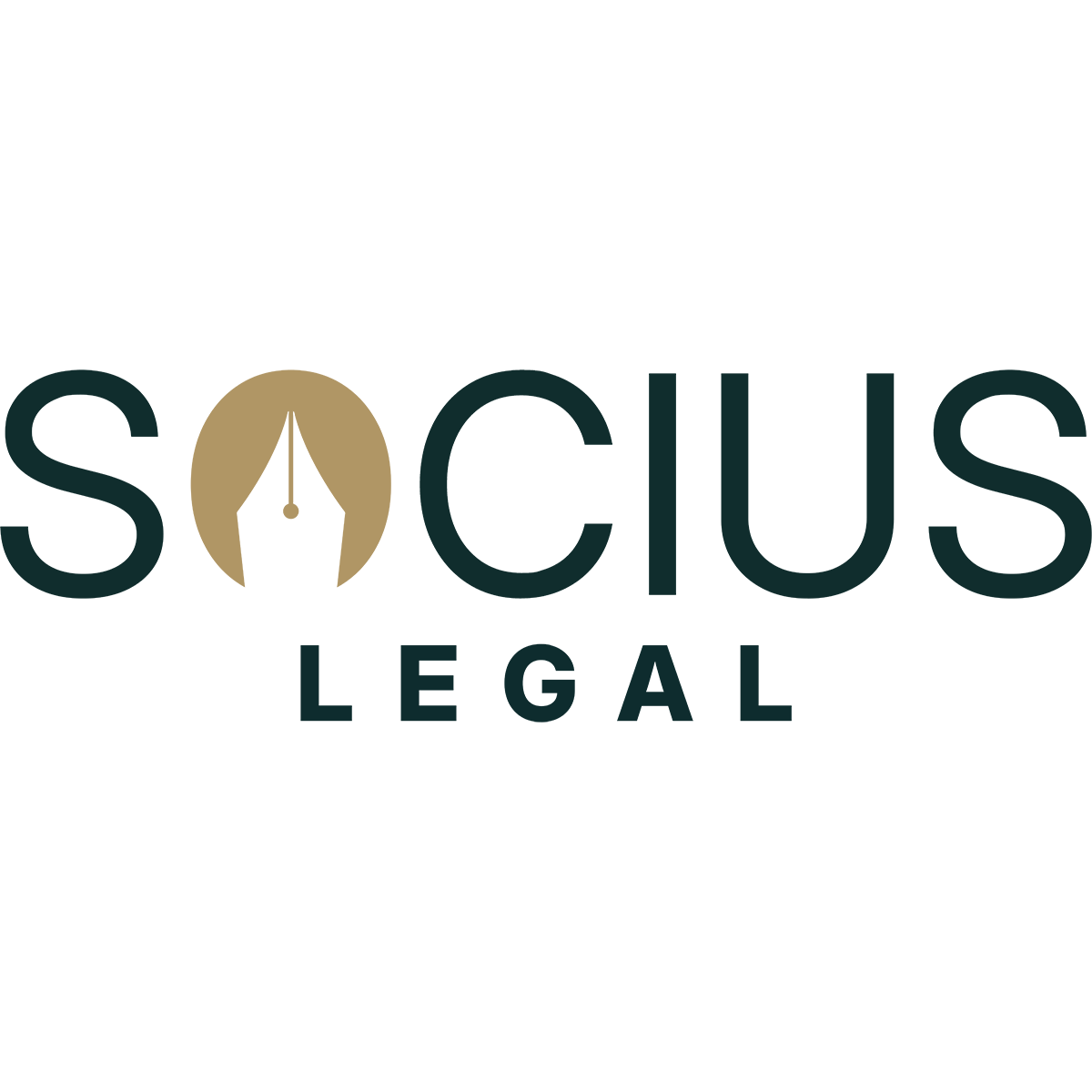 Socius Legal Corporation official logo, representing the sovereign cloud infrastructure for transactional law.