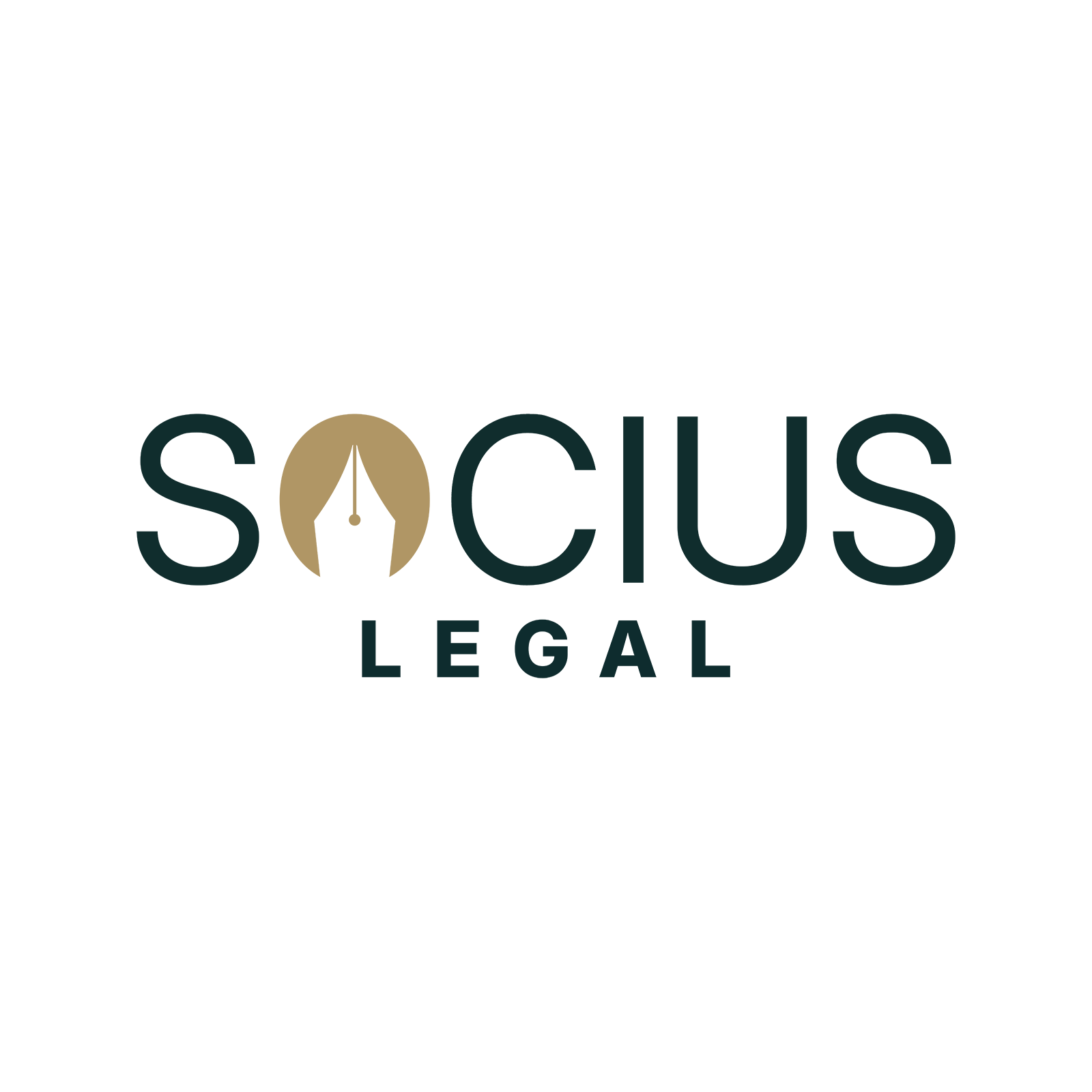 Socius Legal Corporation official logo, representing the sovereign cloud infrastructure for transactional law.