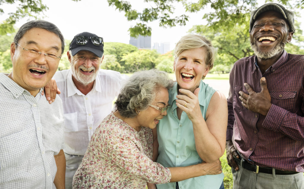 Seniors Laughing