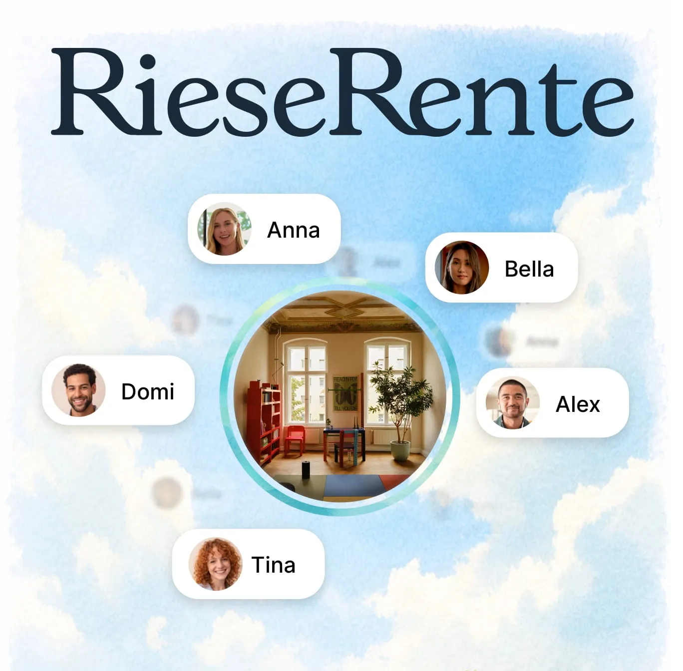 RieseRente App – Werden Sie Miteigentümer:in kuratierter Immobilien und erhalten monatliche Ausschüttungen