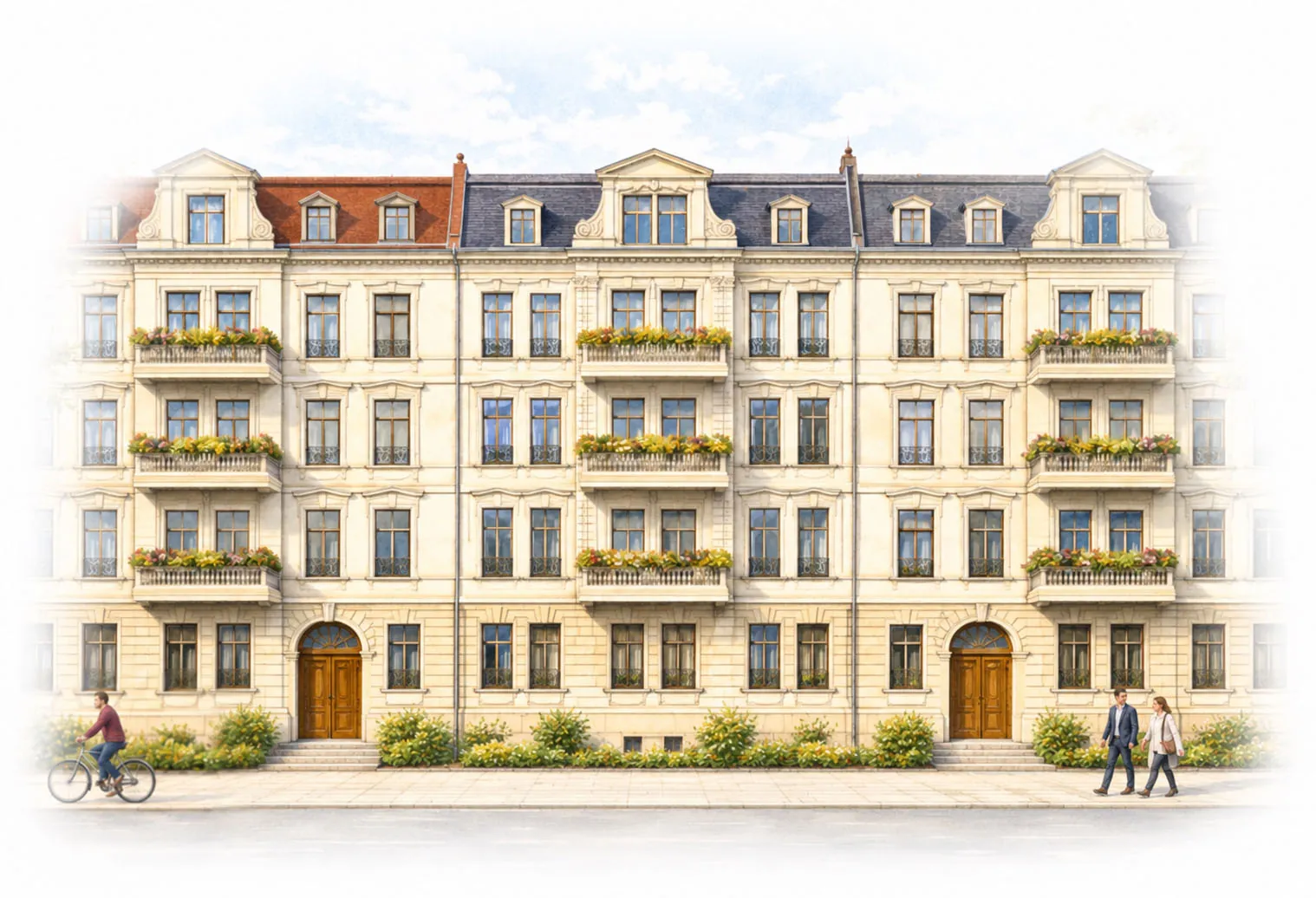 Altbau-Immobilie als Renditeobjekt für die Altersvorsorge