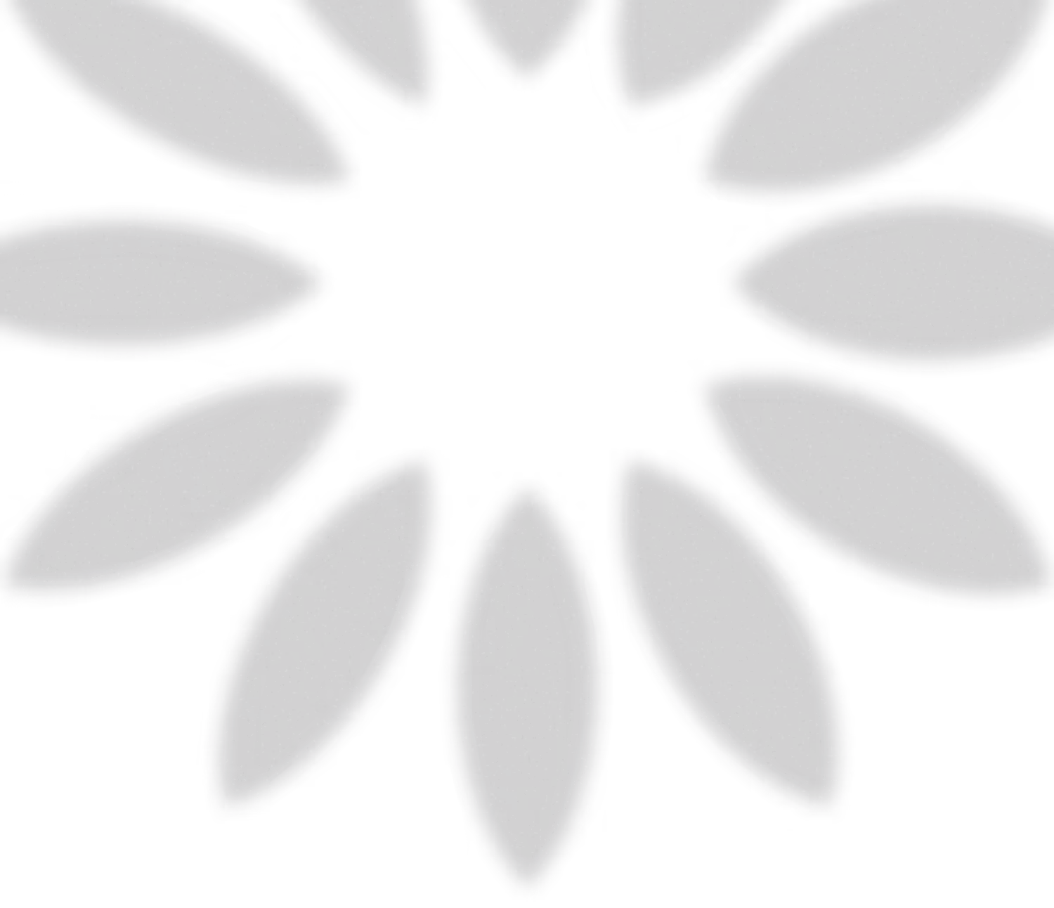 Pattern of black oval shapes arranged radially around a central empty space on a dark background.
