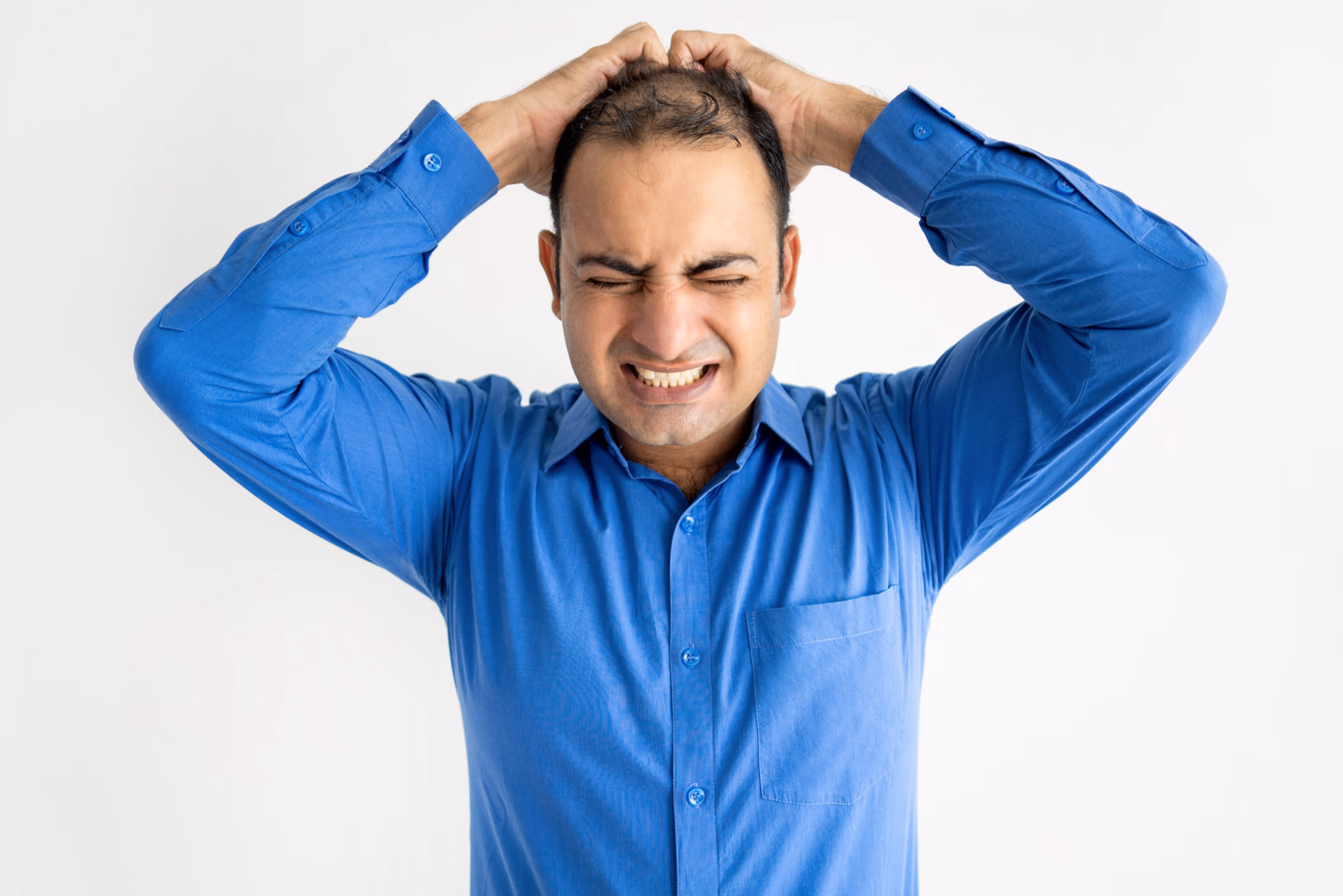 Postpartum or stress-related shedding