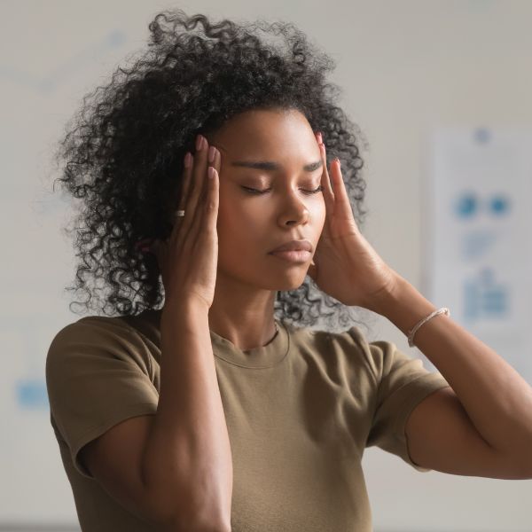 Dehydrated, tired-looking skin