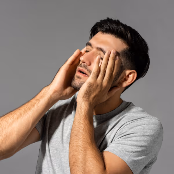 Dehydrated, tired-looking skin