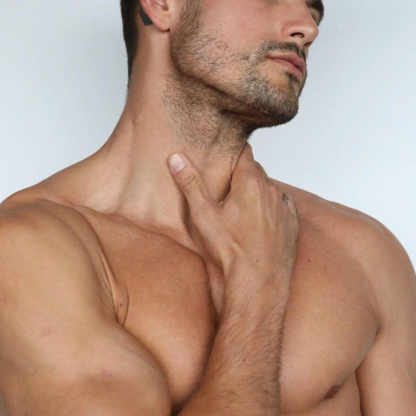 Fine lines and crepey texture