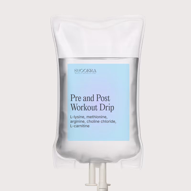 Pre and Post Workout Drip