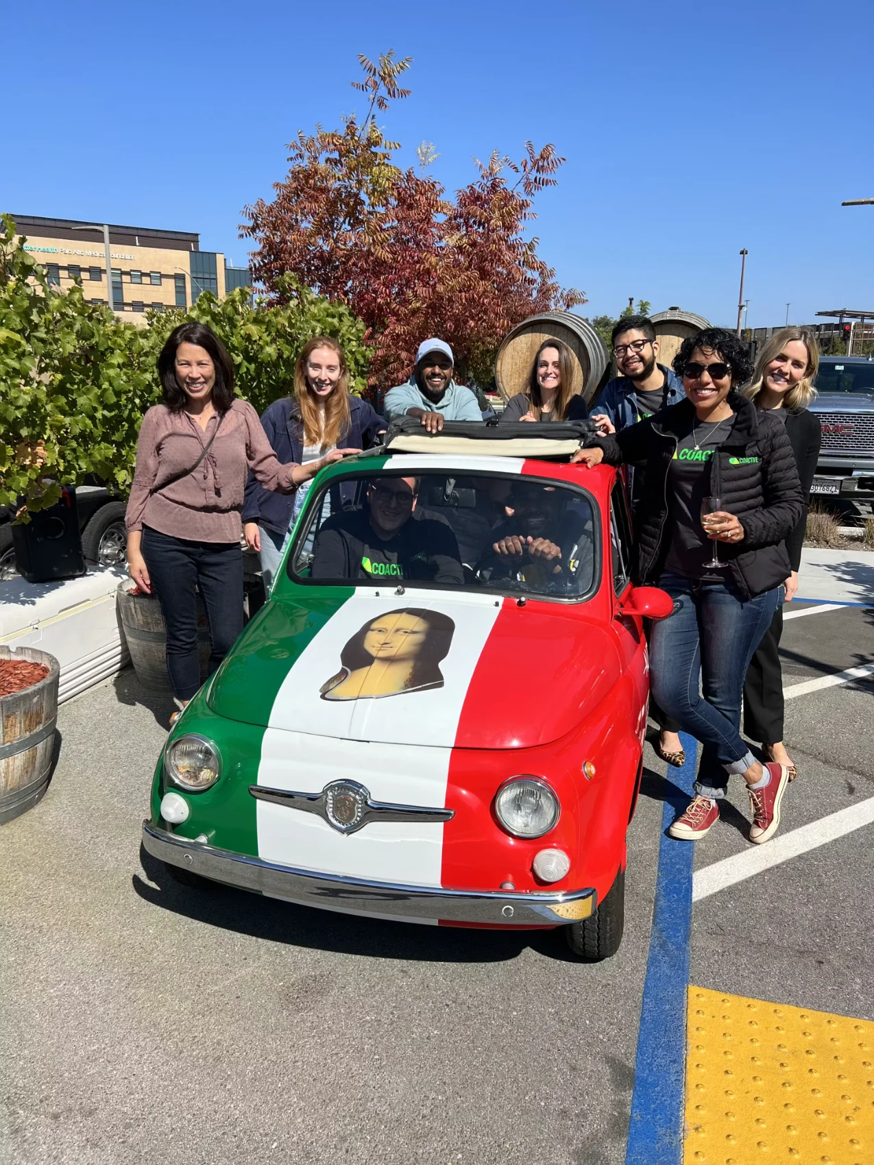 Oswaldo on an outing with the Coactive team!