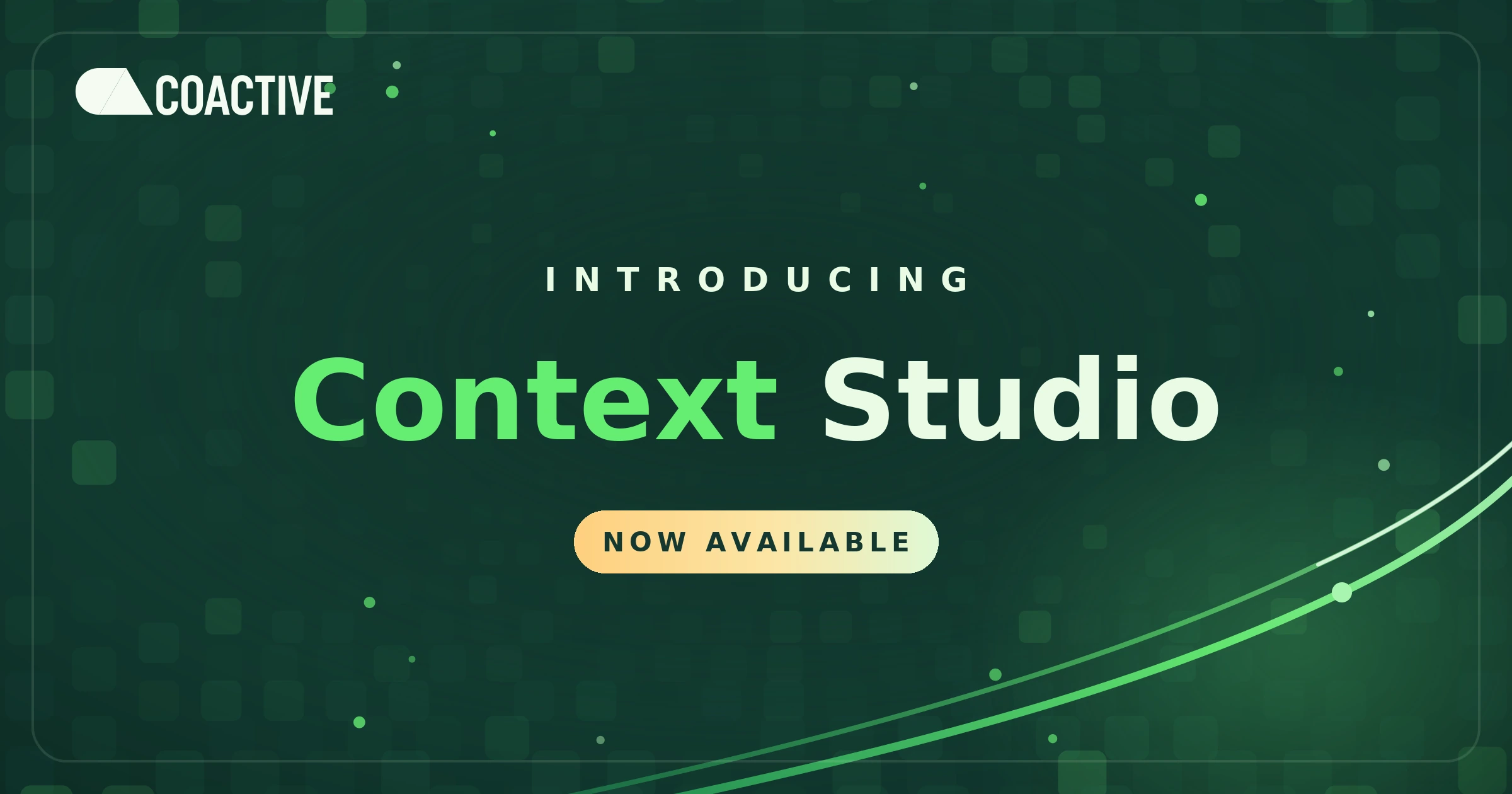 Introducing Context Studio, Coactive AI's new application for turning any advertiser brief into activation-ready contextual advertising packages — now available.