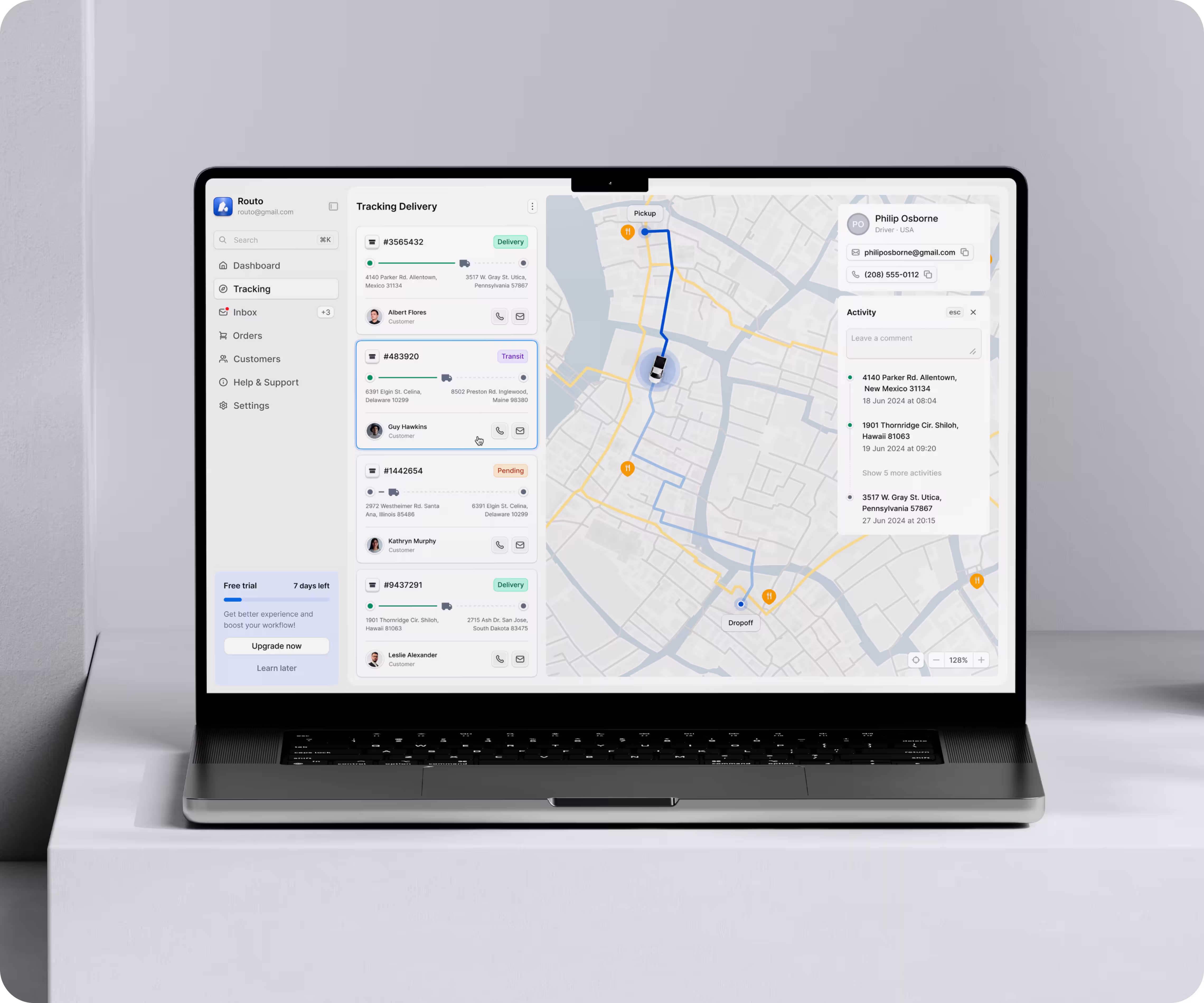 Routo - intuitive logistics platform