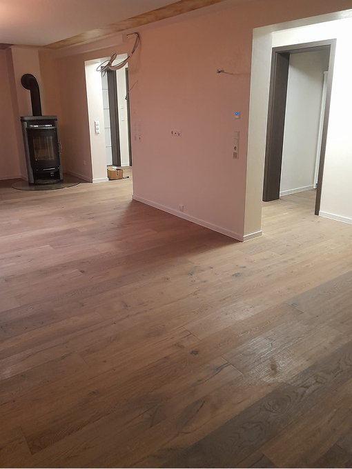 Referenzfoto einer Bodenverlegung