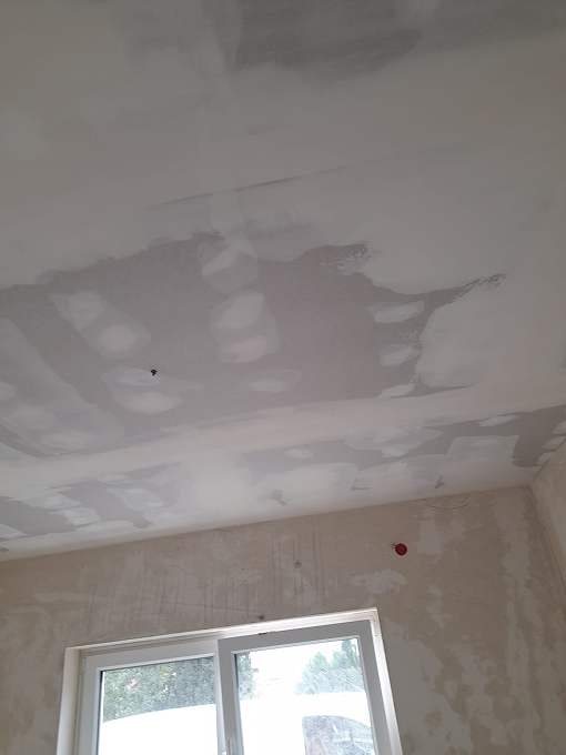 Referenzfoto einer Innenausbauarbeit mit Trockenbau