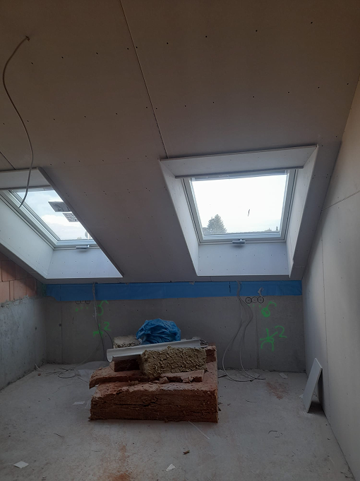 Weiteres Referenzfoto einer Trockenbauarbeit