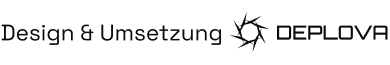 Logo von Deplova mit Schriftzug Design & Umsetzung