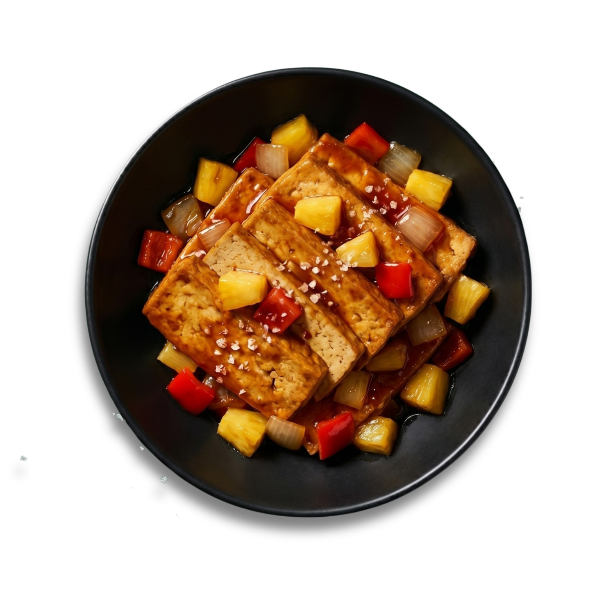 Sweet and Sour Baked Tofu