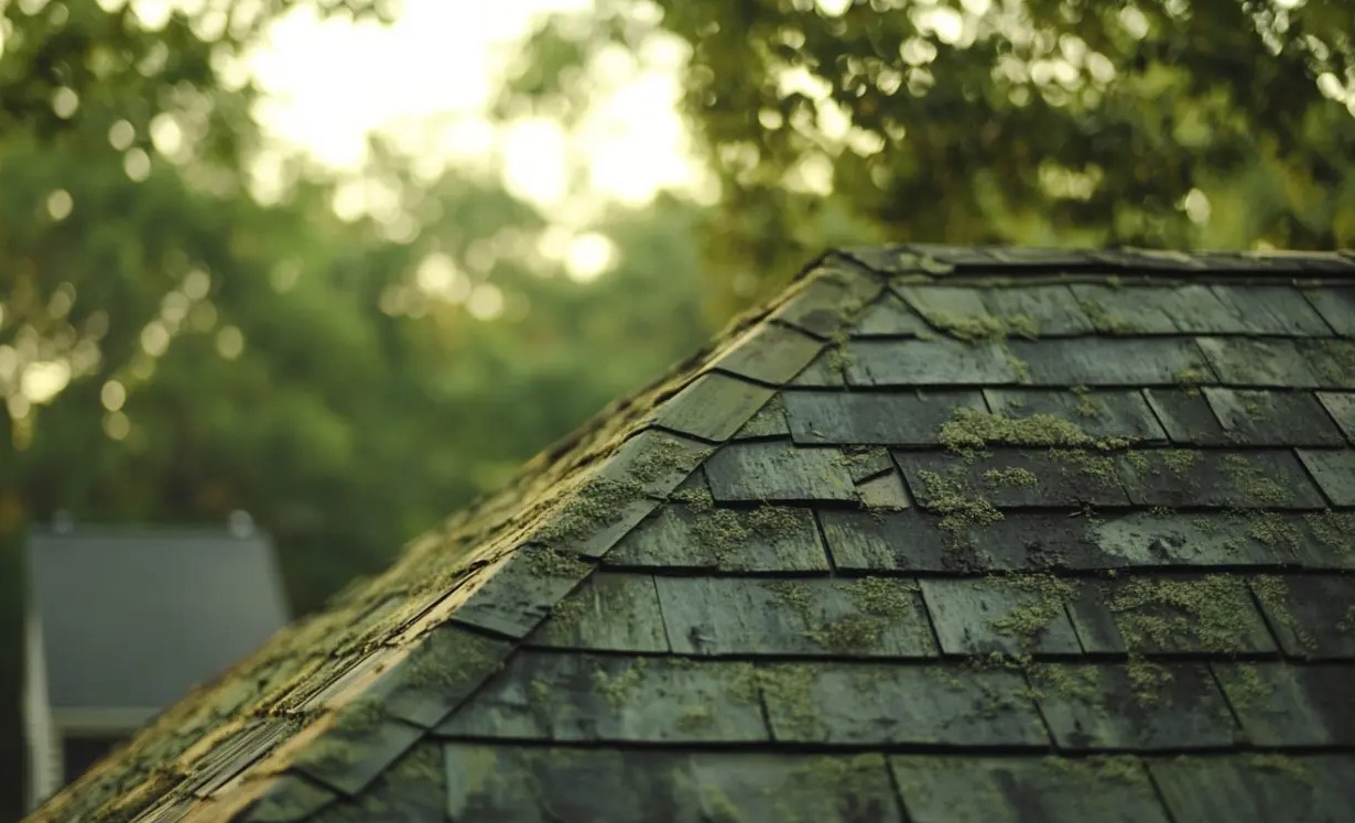 mold on a roof in Florida