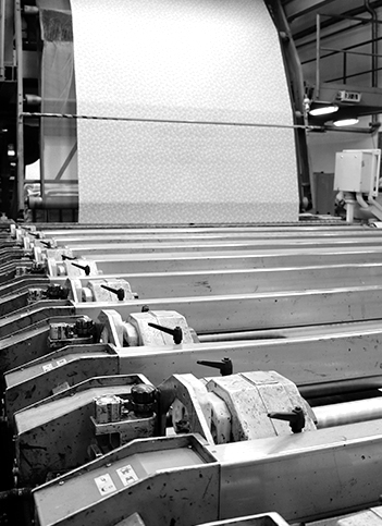 Rotary and digital textile printing machine at Adalberto facilities