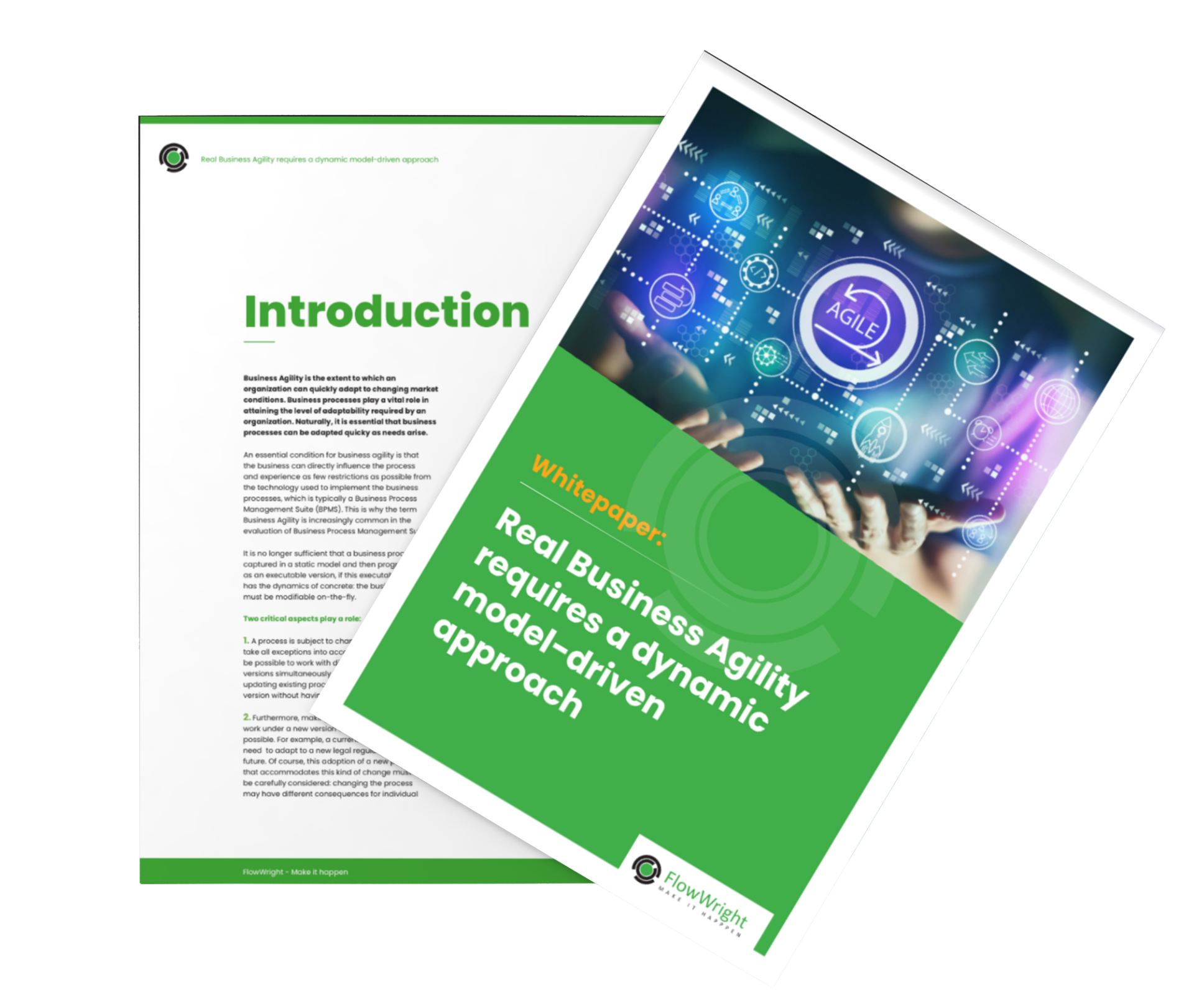 FlowWright whitepaper: real Business Agility requires a dynamic approach