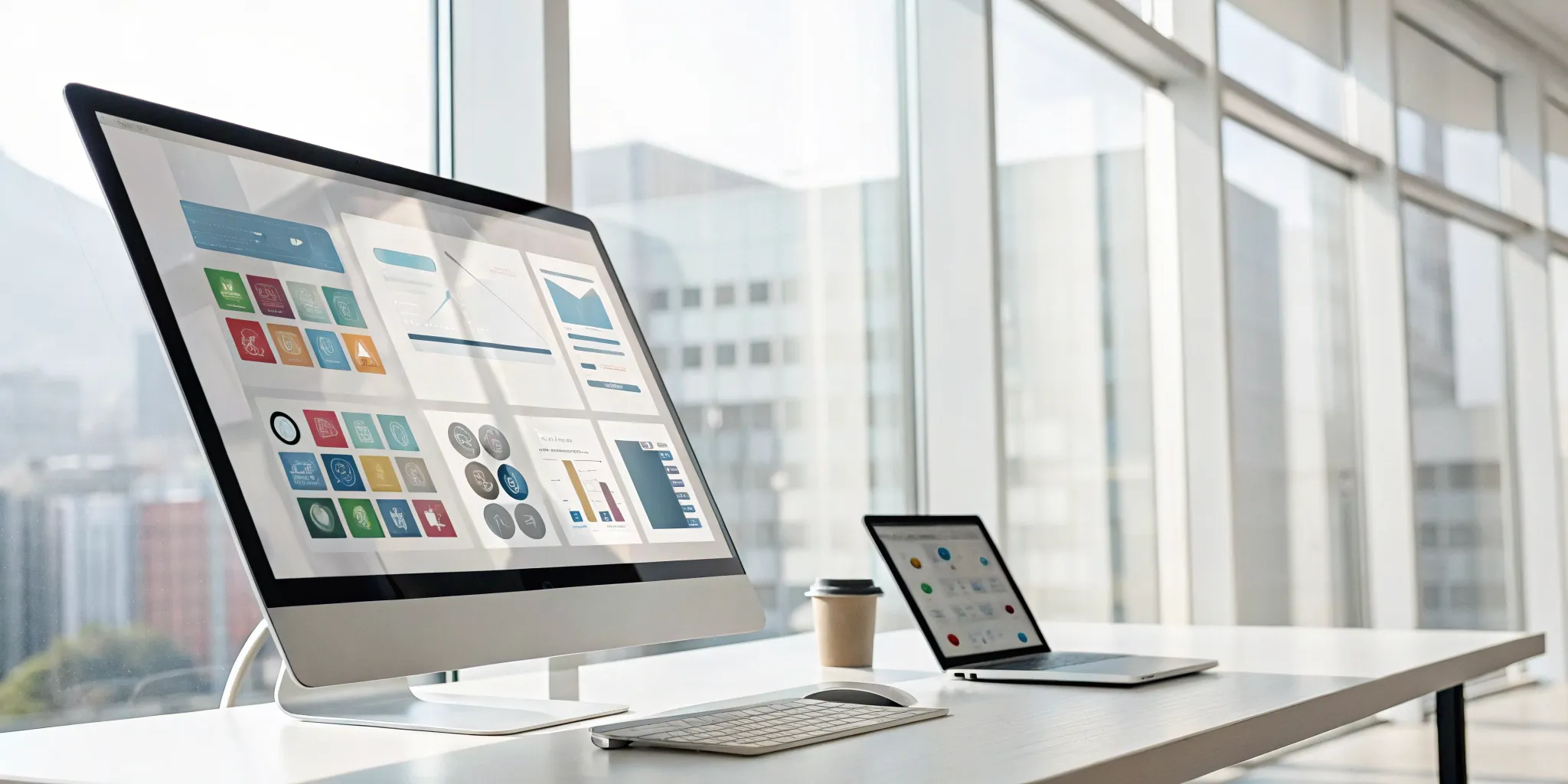 A no-code platform builder dashboard for creating a custom application.