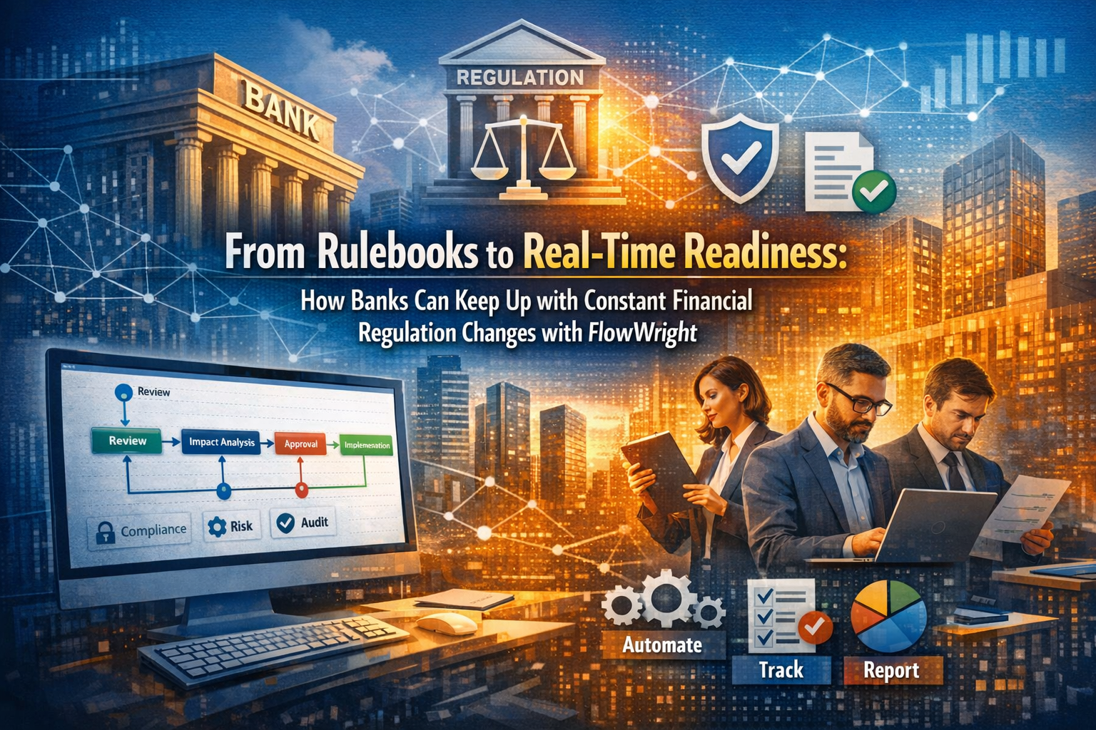 From Rulebooks to Real-Time Readiness: How Banks Can Keep Up with Constant Financial Regulation Changes with FlowWright