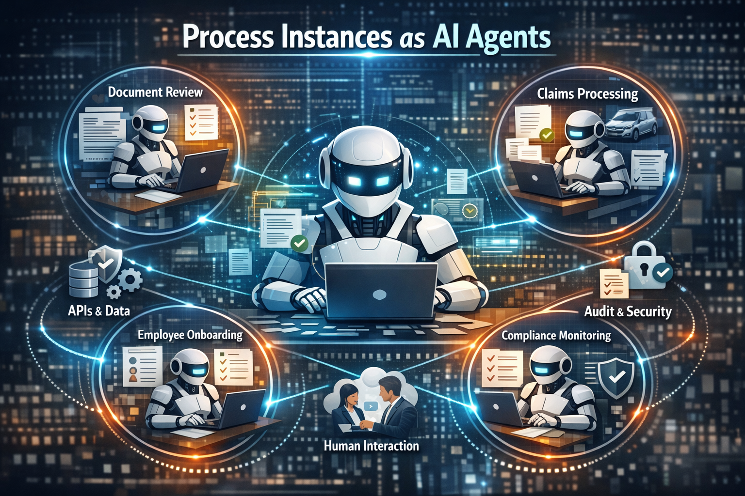 Process Instances As AI Agents