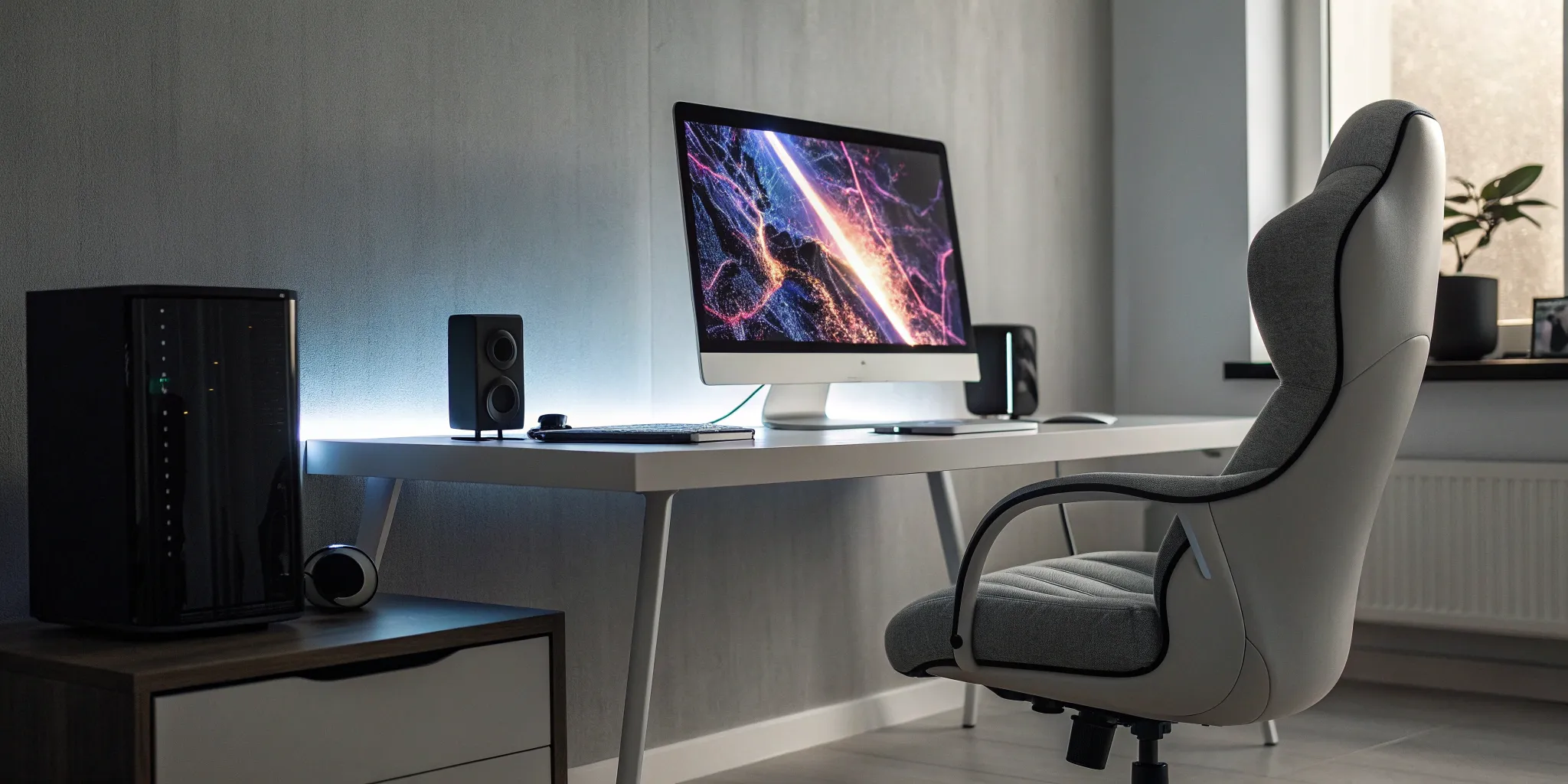 A modern workspace setup for evaluating and downloading iBPMS software.