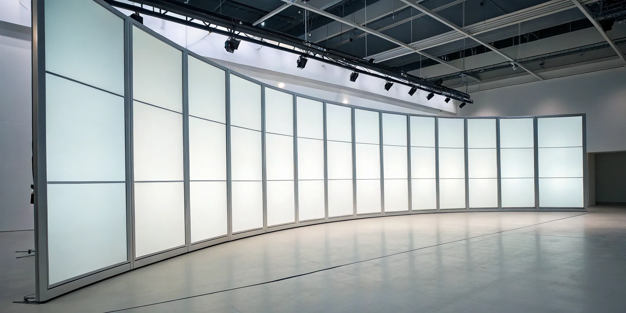 A modern, streamlined workspace organized with lean tools to improve operational efficiency.