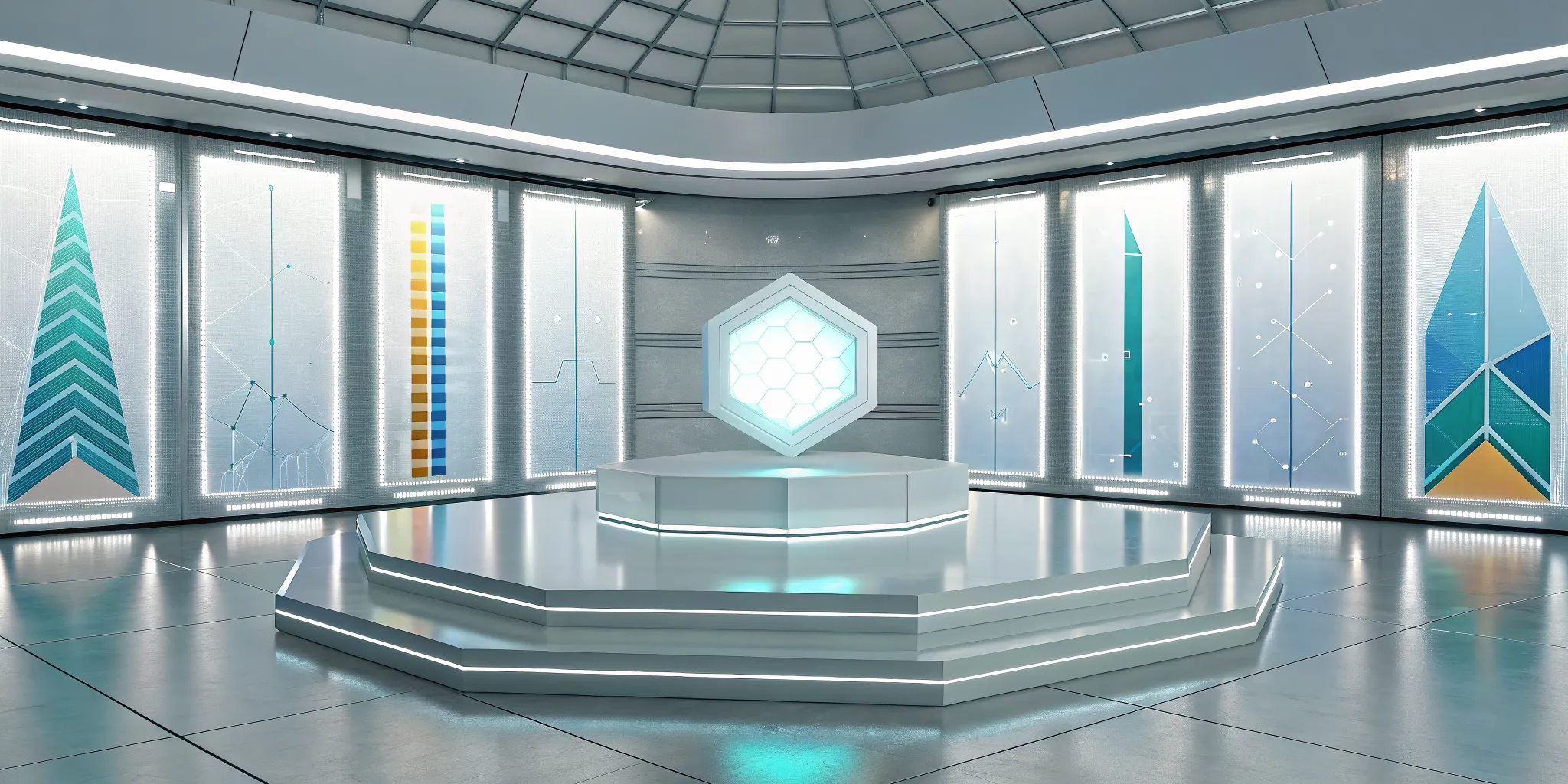 A glowing data platform with charts showing the process of the best software migration.