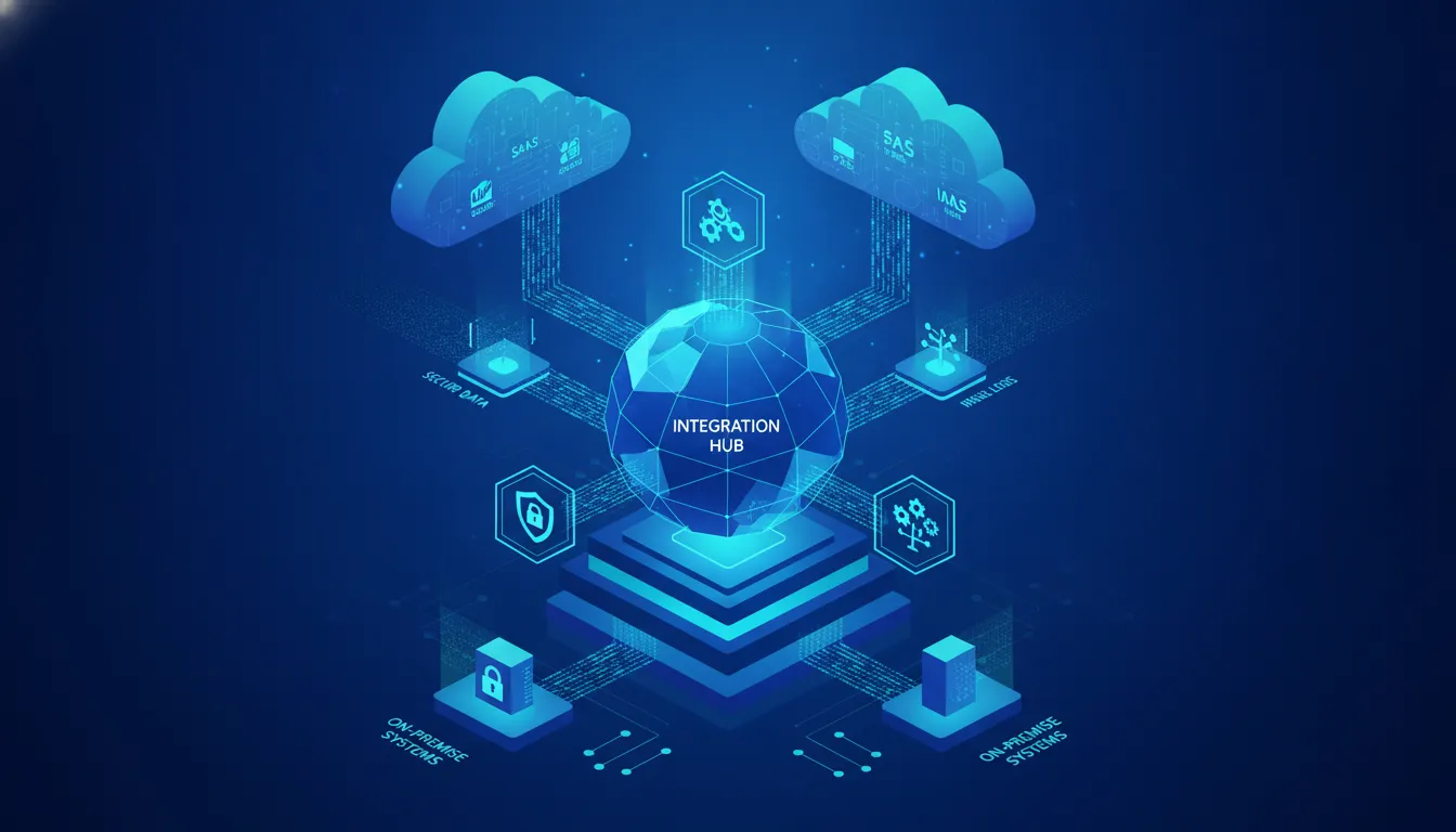 Secure enterprise application integration architecture