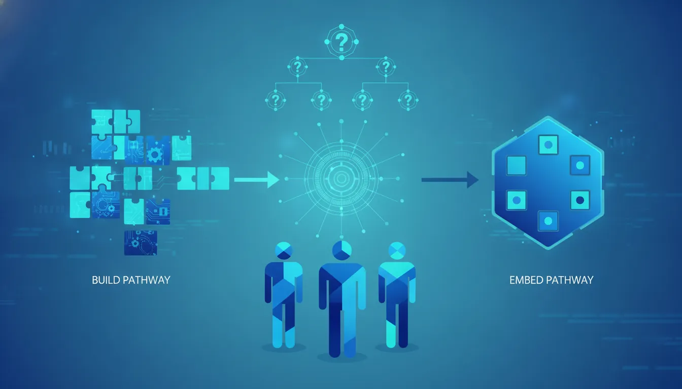Software product team evaluating build versus buy workflow engine paths