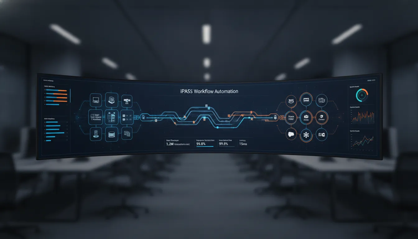 iPaaS workflow automation connecting legacy databases to cloud systems