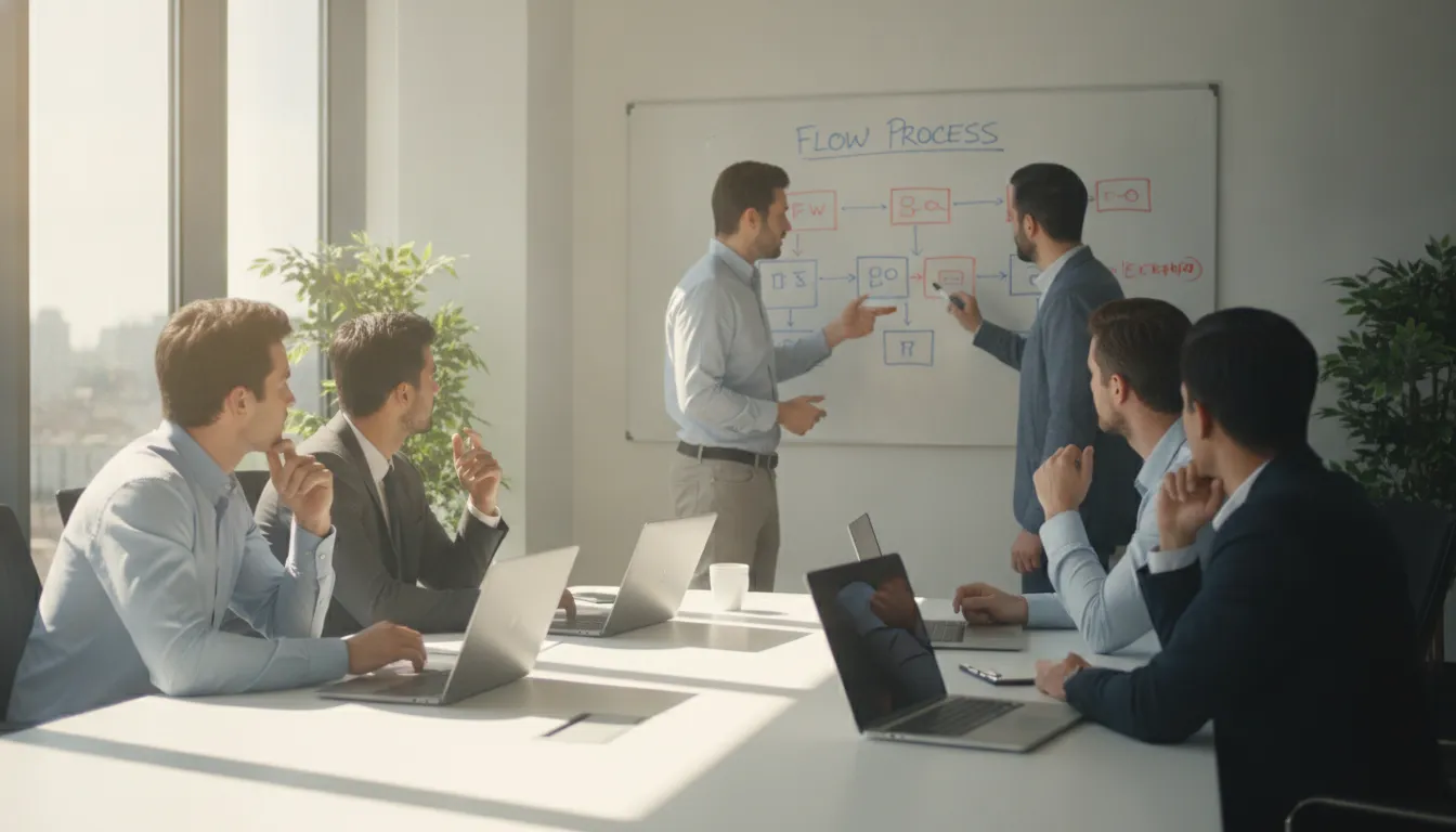 Business process automation software enabling an enterprise team to streamline and automate their workflows