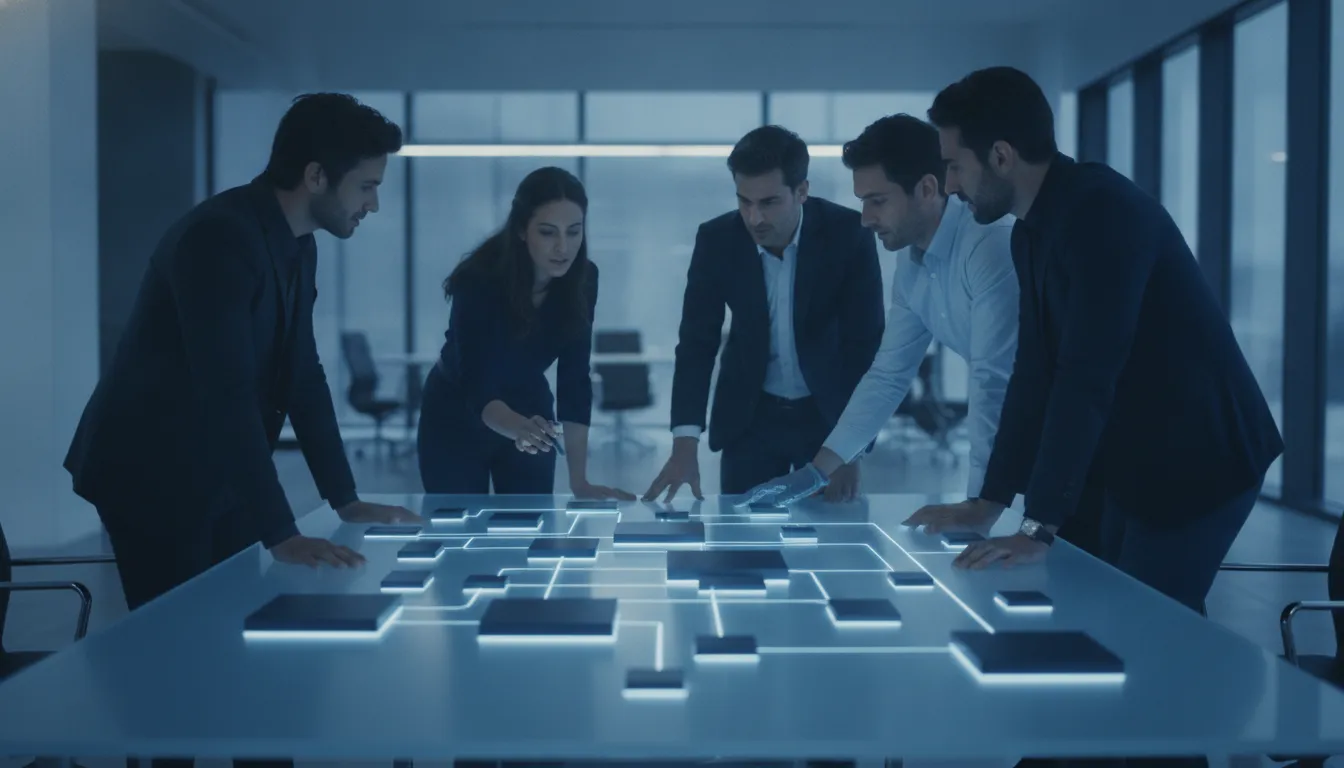 Enterprise team applying iPaaS vendor comparison criteria to connected workflow automation