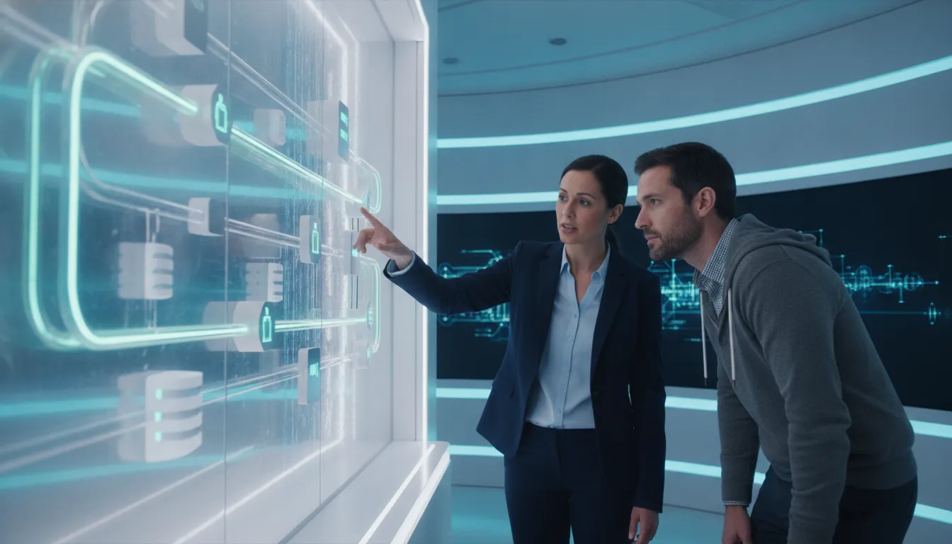 Enterprise team coordinating governed workflow execution