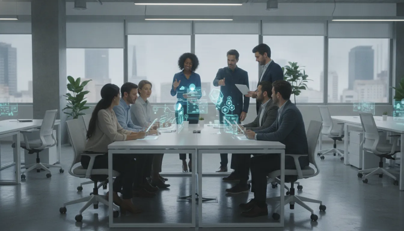 Finance team coordinating an invoice approval workflow