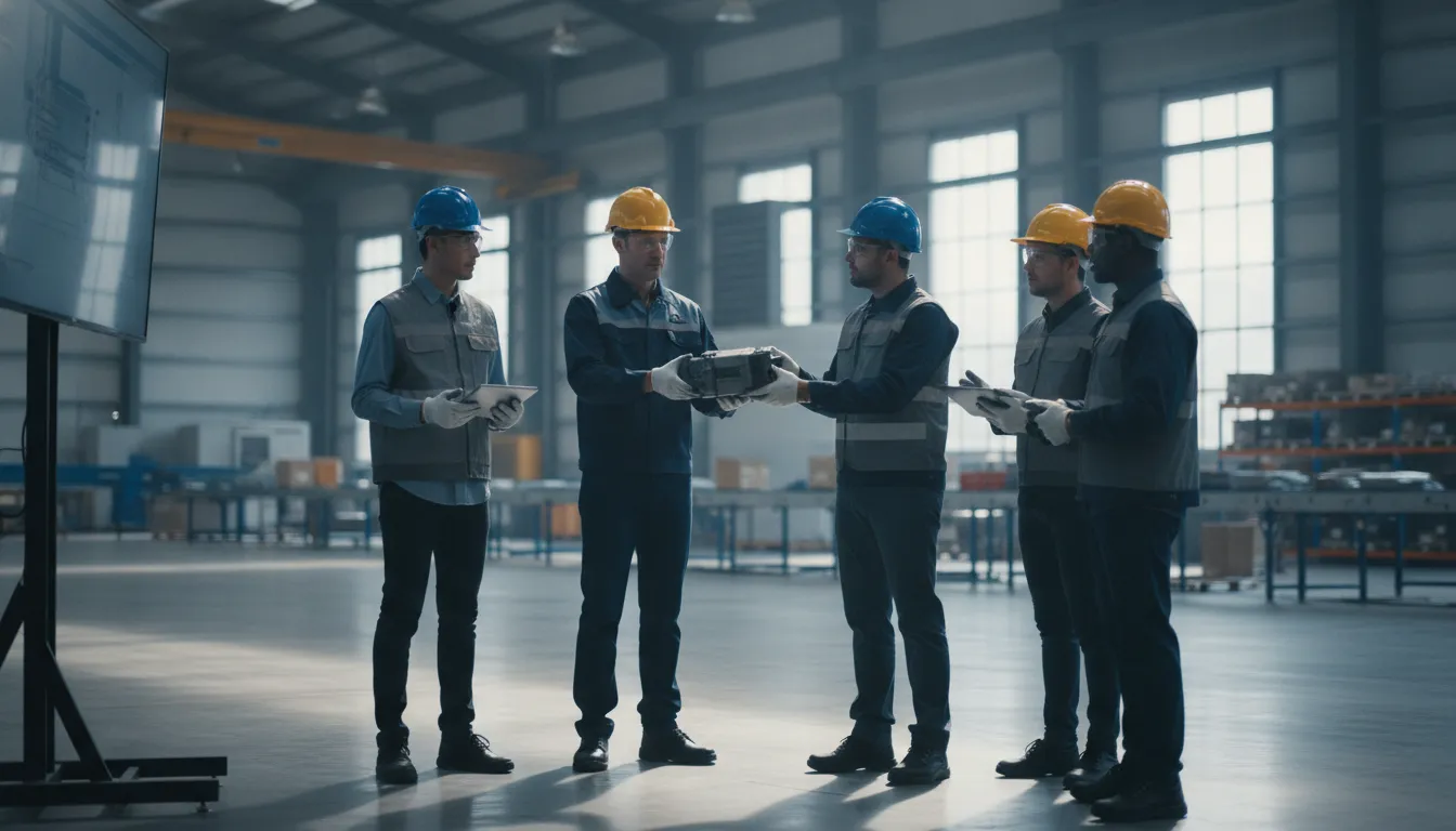 Project workflow software coordinating a cross-functional delivery handoff