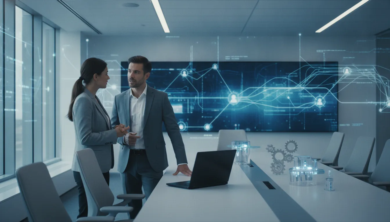 Automation engineers connecting RPA bots to governed business processes