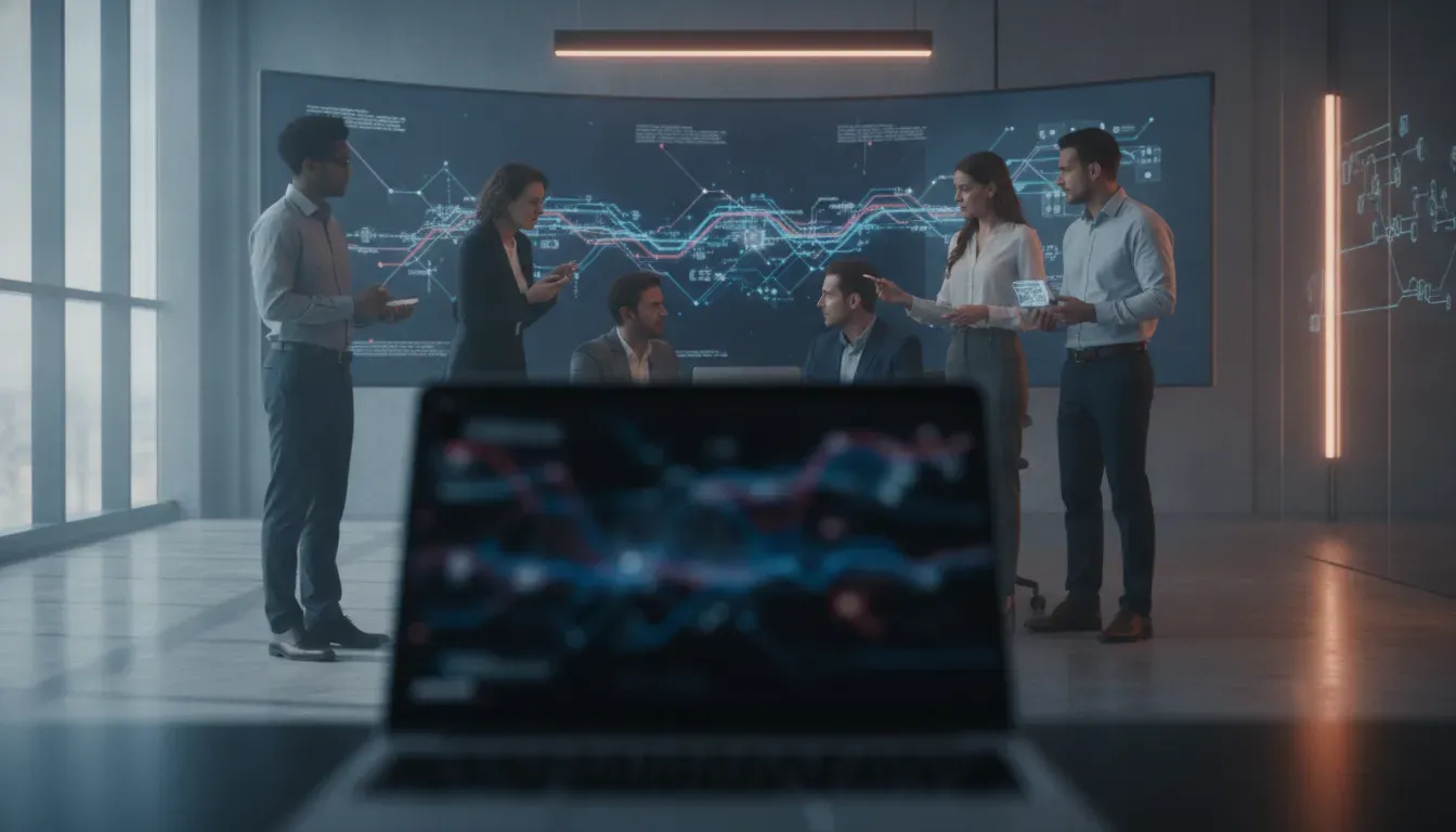Enterprise architecture team implementing iPaaS software