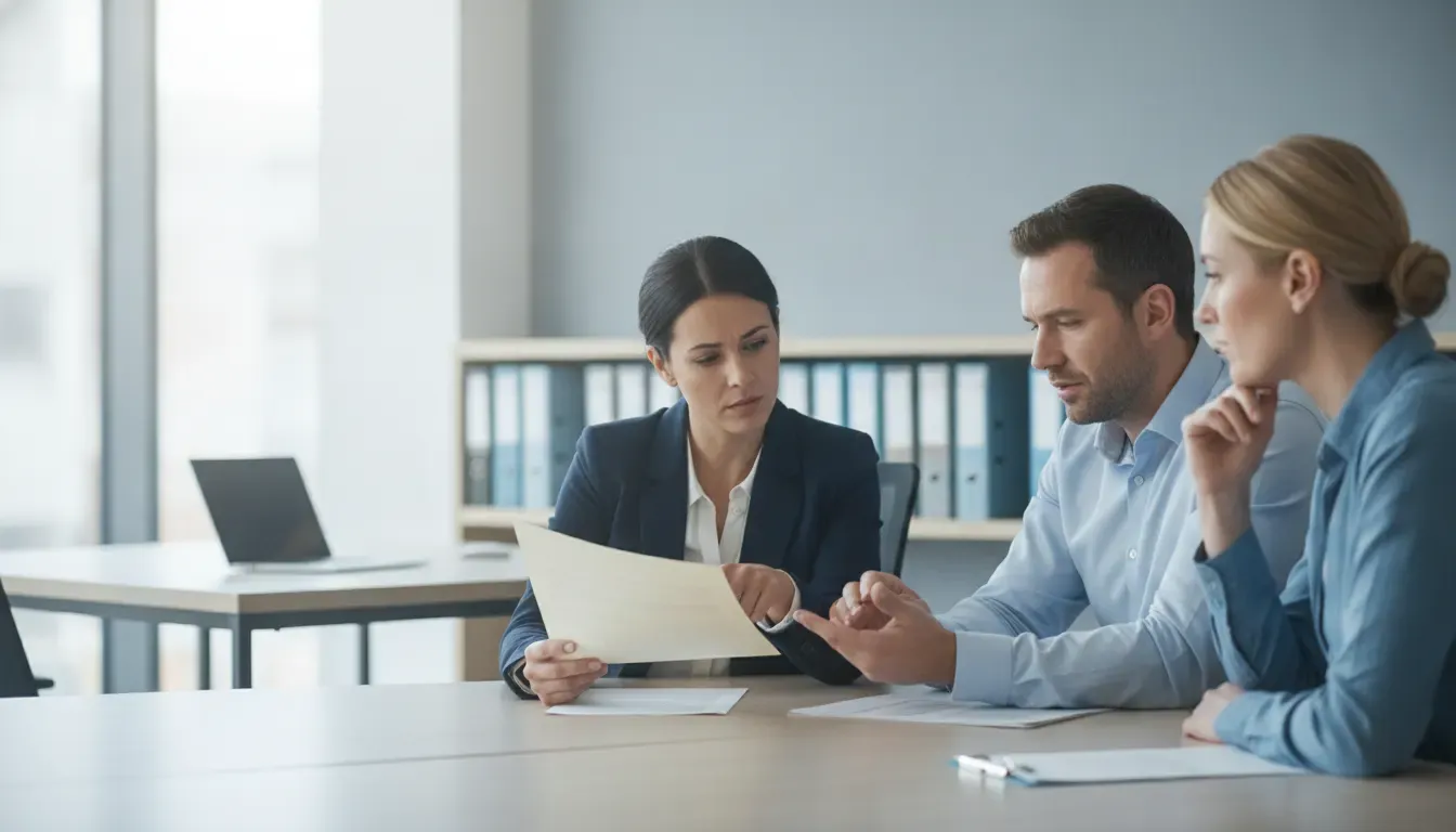 Enterprise team reviewing an AI document exception routing workflow