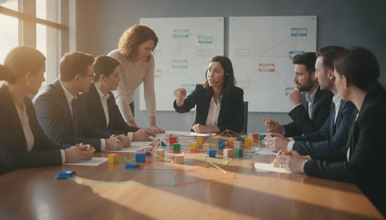 Enterprise leaders coordinating a governed automation operating model