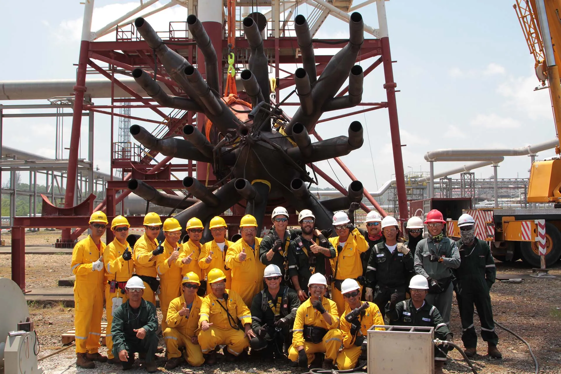 Conbit employees after succesfull project execution 