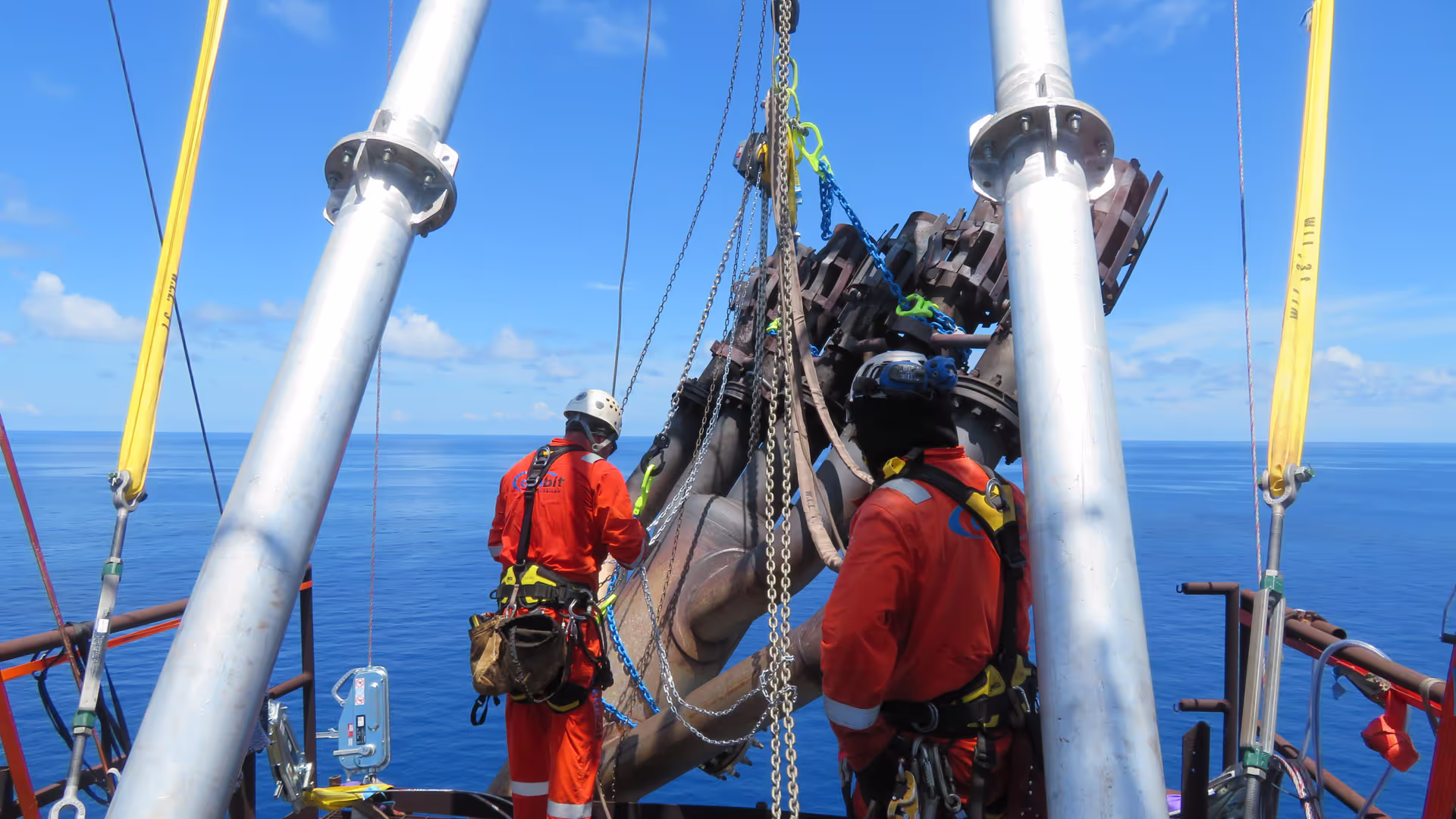 Flare tip replacement - Enchilada Platform, Gulf of Mexico 