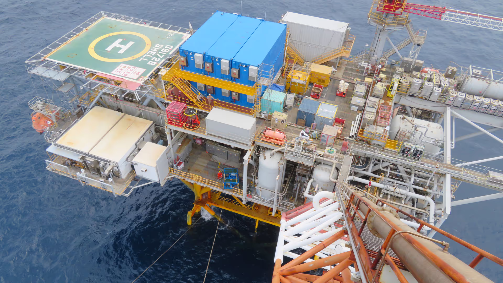 Flare tip replacement - Salsa Platfrom, Gulf of Mexico 