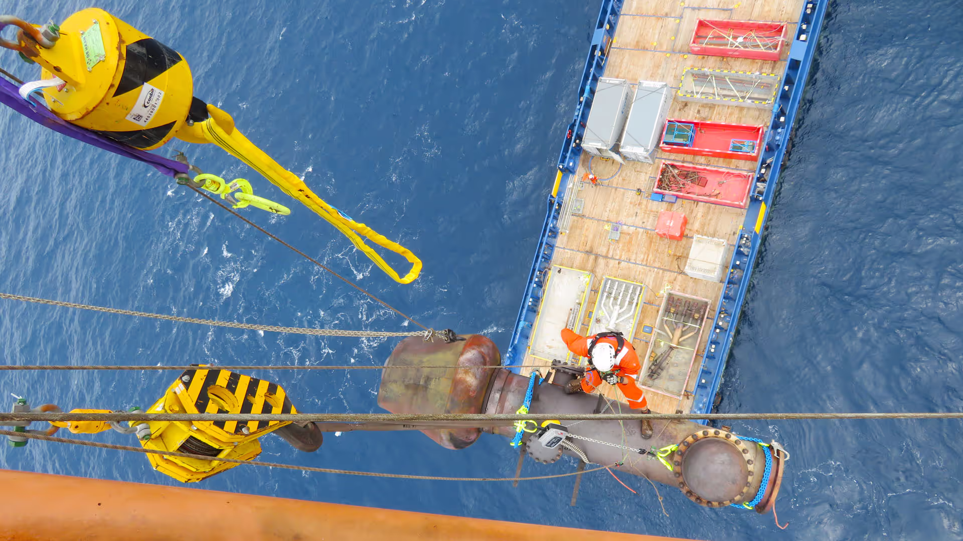 Flare tip replacement - Salsa Platfrom, Gulf of Mexico 