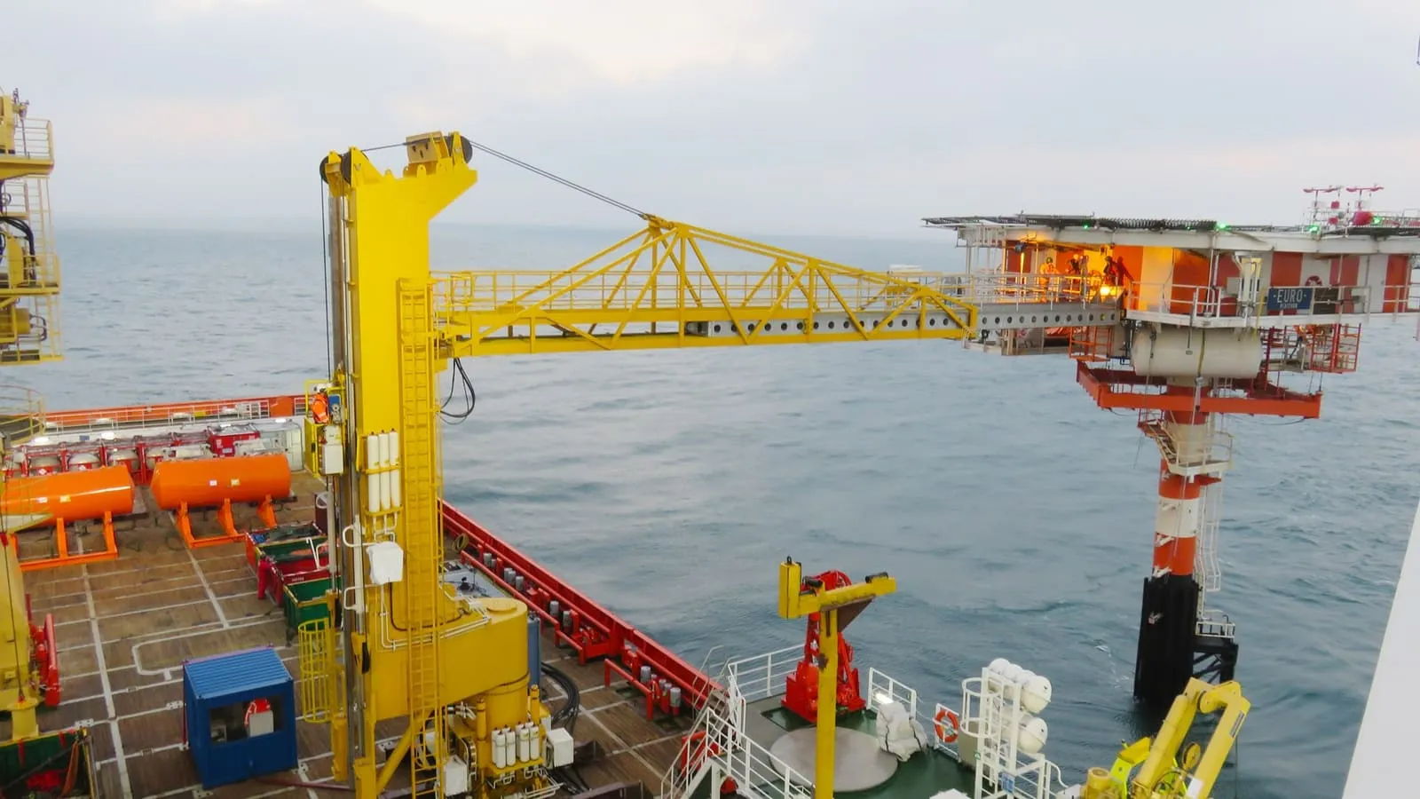 Diesel Tanks Replacement - Euro Platform, Venko Offshore