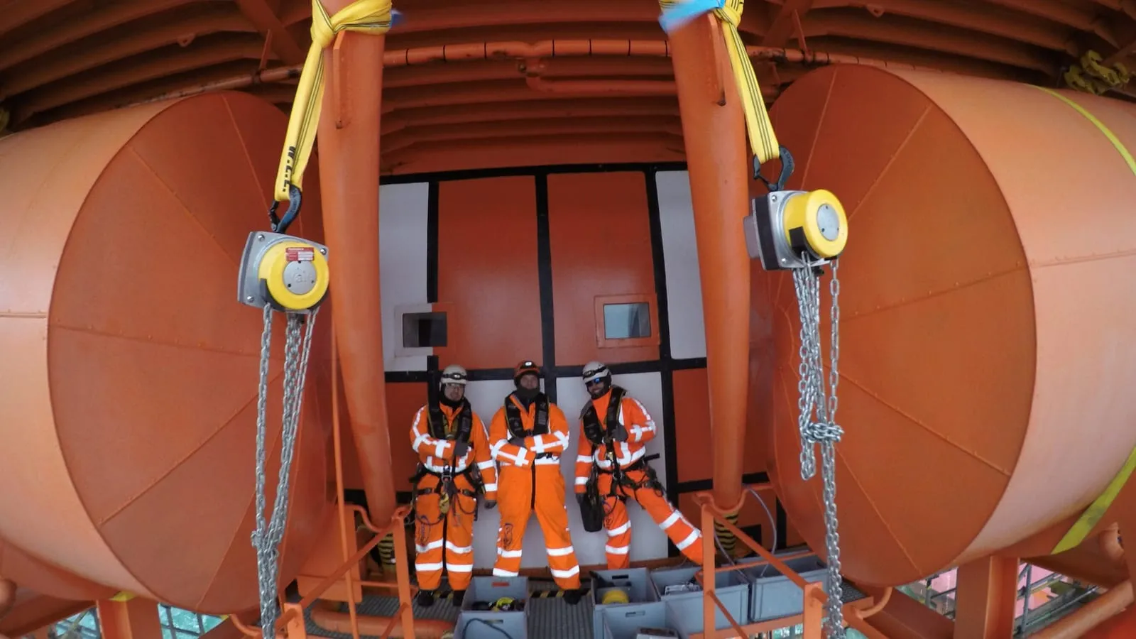 The diesel tanks that needed to be replaced by Conbit