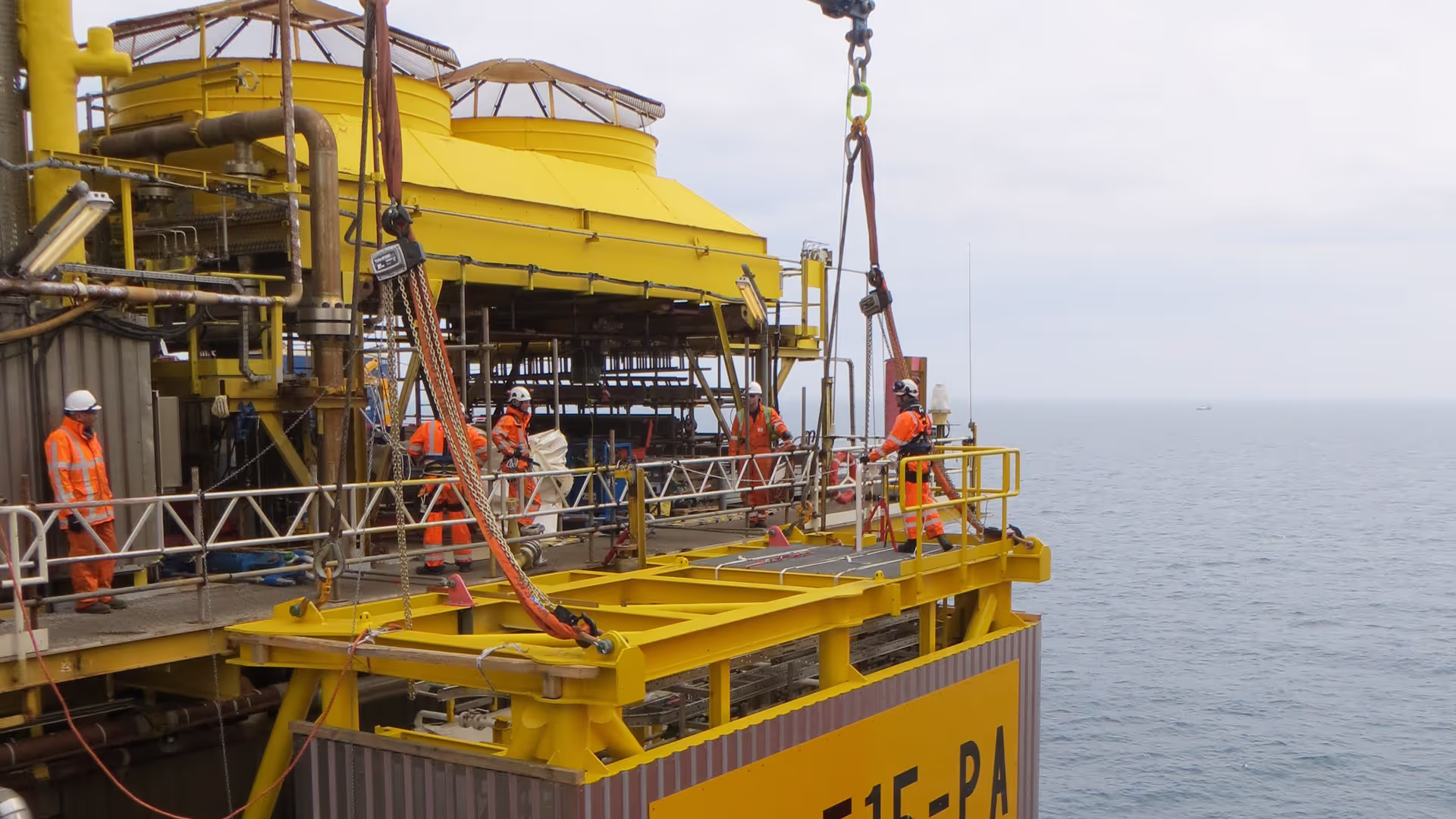 Installation of pre assembled unit 