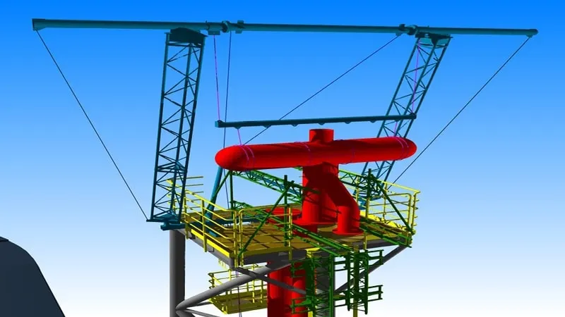 Saxi flare tip proposed to be the used method for flare tip replacment 