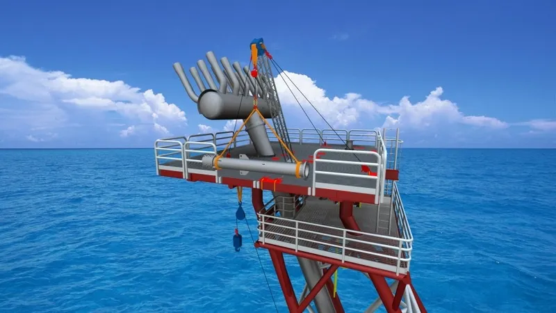 The engineered solution for the flare tip handling system 